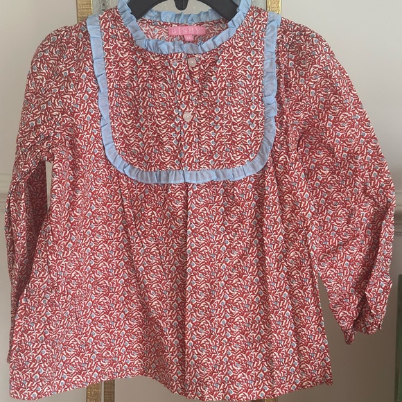 Bisby Other - Bisby Red White & Blue LS Blouse 12